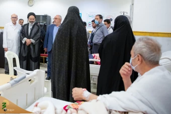 بازدید سرپرست حجاج ایرانی از بیمارستان مکه مکرمه 24