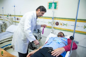 بازدید سرپرست حجاج ایرانی از بیمارستان مکه مکرمه 47