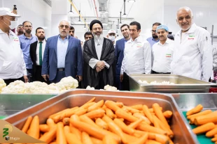 بازدید سرپرست حجاج ایرانی از آشپرخانه مرکزی طبخ غذای زائران ایرانی در مکه+ عکس 14