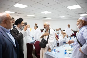دیدار نماینده ولی فقیه با زائران اهل سنت گلستان، خراسان رضوی و خراسان شمالی