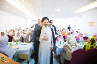 دیدار نماینده ولی فقیه با زائران اهل سنت گلستان، خراسان رضوی و خراسان شمالی 5