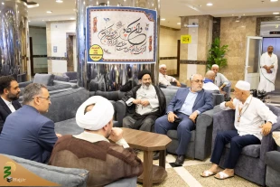 دیدار نماینده ولی فقیه با زائران اهل سنت گلستان، خراسان رضوی و خراسان شمالی 11