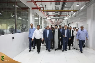 زیارة رئیس بعثة الحجاج الإیرانیین للمطبخ المرکزی بمکة المکرمة 2