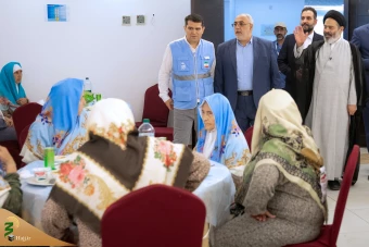 دیدار صمیمی سرپرست حجاج ایرانی با زائران کشورمان در مکه مکرمه _ 1 20