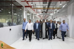 Head of the Iranian pilgrims visits central kitchen of Mecca 7
