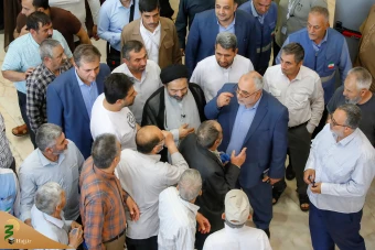 دیدار صمیمی سرپرست حجاج ایرانی با زائران کشورمان در مکه مکرمه _ 2 2