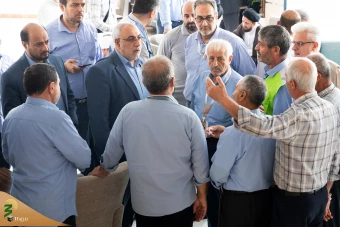 دیدار صمیمی سرپرست حجاج ایرانی با زائران کشورمان در مکه مکرمه _ 2 15