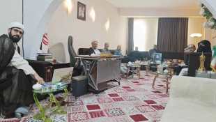 جلسه برنامه ریزی برای برگزاری مراسم دعای عرفه در کربلا