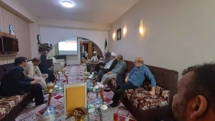 جلسه برنامه ریزی برای برگزاری مراسم دعای عرفه در کربلا