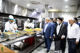 طبخ ۵۵ هزار پرس غذا در آشپزخانه مرکزی اَفندی مکه 10
