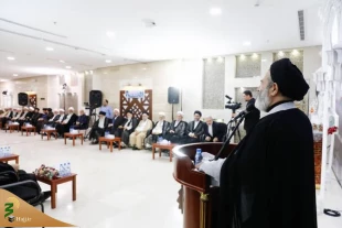 رئیس بعثة الحجاج الإیرانیین فی اللقاء بممثلی مراجع التقلید فی مکة: بعض تصرفات السعودیة فی مواسم الحج الماضیة لم یسبق لها مثیل 9