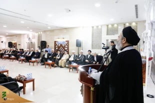 Head of Iranian Pilgrims Meets Representatives of Taqlid Authorities in Mecca 5