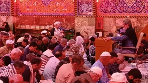 دعای ندبه در آستانه روز عرفه در خیمه گاه حسینی برگزار شد
