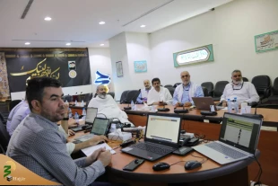 بازدید مسئولان حج و زیارت از اتاق مانیتورینگ عملیات 3