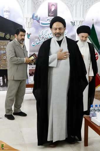 دیدار با نمایندگان مراجع تقلید درمکه 3