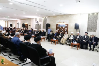 دیدار با نمایندگان مراجع تقلید درمکه 16