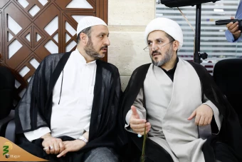 دیدار با نمایندگان مراجع تقلید درمکه 6
