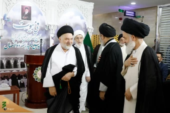 دیدار با نمایندگان مراجع تقلید درمکه 10