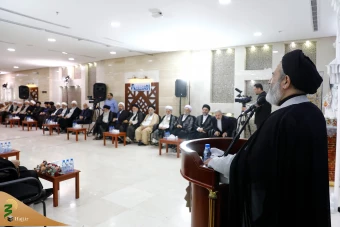 دیدار با نمایندگان مراجع تقلید درمکه 22