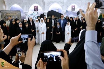 دیدار صمیمی با نوجوانان و جوانان حج گزار  2
