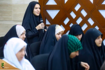 دیدار صمیمی با نوجوانان و جوانان حج گزار  13