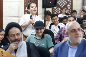 دیدار صمیمی با نوجوانان و جوانان حج گزار  22