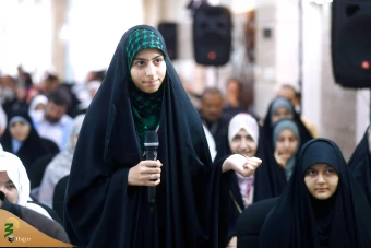 دیدار صمیمی با نوجوانان و جوانان حج گزار  18