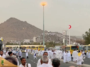 زائران حج تمتع، عرفات را به سمت مشعرالحرام ترک کردند 6