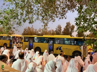زائران حج تمتع، عرفات را به سمت مشعرالحرام ترک کردند 13