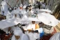 Arafat empty of people
Excused Women in Mena Men in Mashar al-Haram
 9
