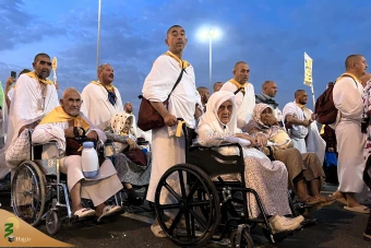 عزیمت زائران بیت‌الله‌الحرام به سرزمین منا
 19
