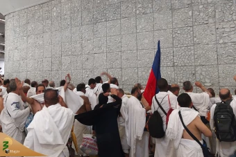 مناسک حج تمتع  زائران بیت‌الله‌الحرام در روز عید قربان 4