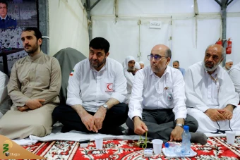 مراسم گرامیداشت شهدای منا و مسجدالحرام و شهدای حدمت  9