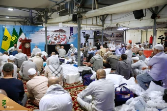 مراسم عید قربان زائران بیت‌الله‌الحرام در منا  14