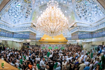 مراسم پرفیض دعای عرفه در کربلای معلی 2