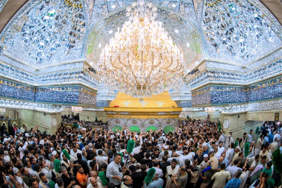 مراسم پرفیض دعای عرفه در کربلای معلی 2