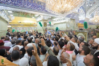 مراسم پرفیض دعای عرفه در کربلای معلی 4