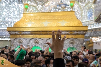 مراسم پرفیض دعای عرفه در کربلای معلی 5