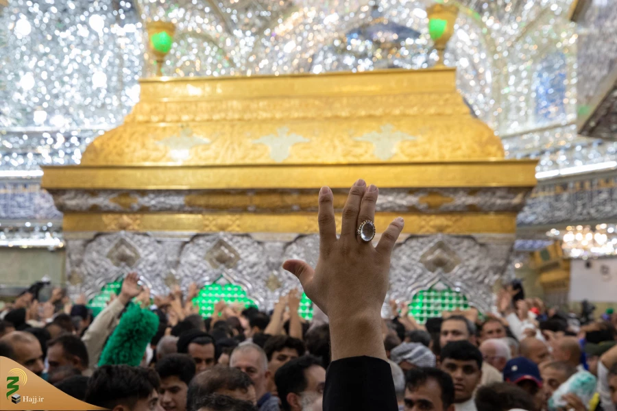 مراسم پرفیض دعای عرفه در کربلای معلی 5