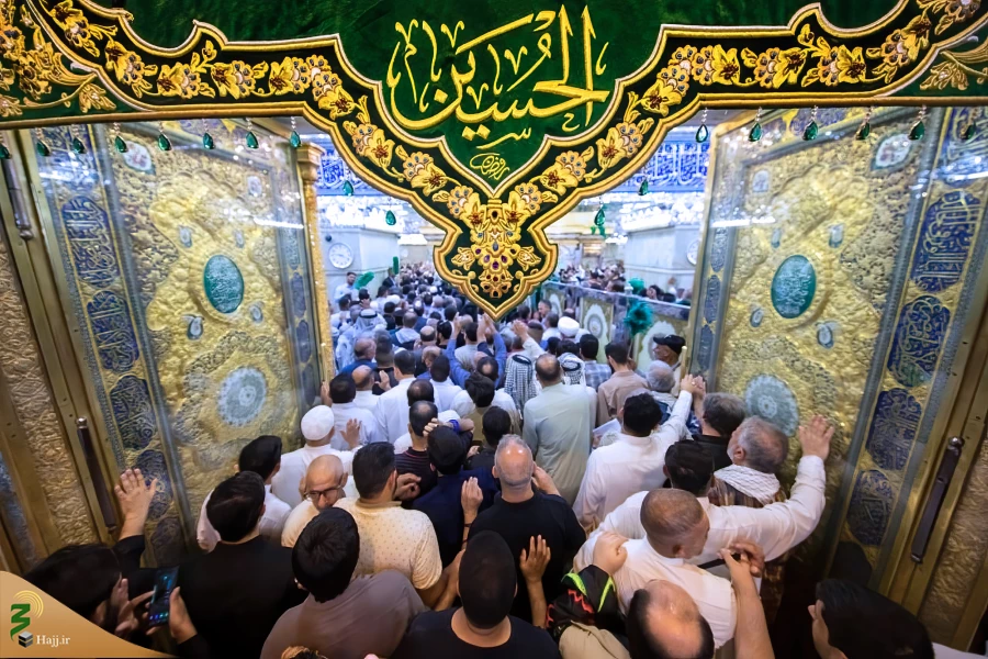 مراسم پرفیض دعای عرفه در کربلای معلی 40