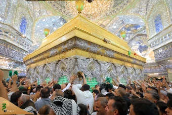 مراسم پرفیض دعای عرفه در کربلای معلی 7