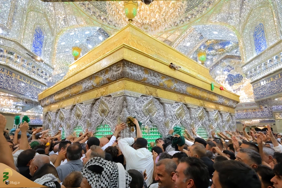 مراسم پرفیض دعای عرفه در کربلای معلی 7
