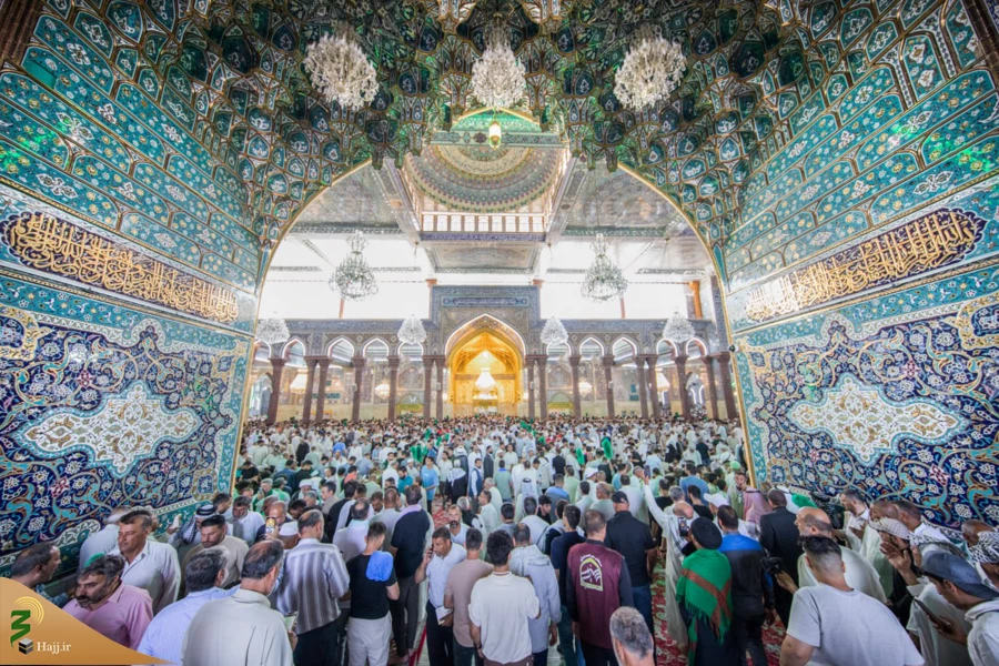 مراسم پرفیض دعای عرفه در کربلای معلی 41