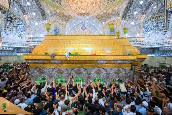 مراسم پرفیض دعای عرفه در کربلای معلی 9