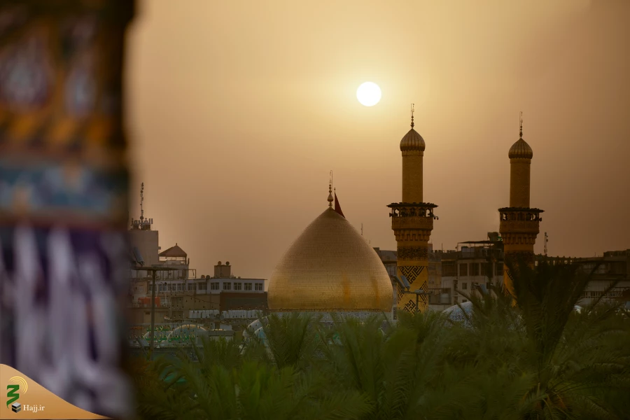 نماز عید قربان در کربلای معلی 13