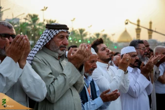 نماز عید قربان در کربلای معلی 22