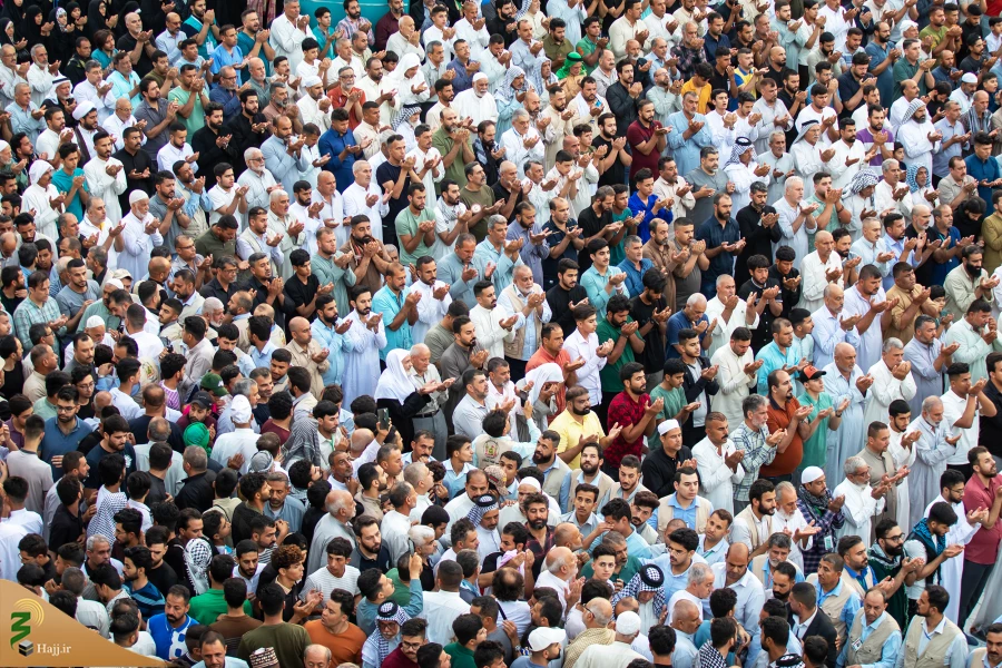 نماز عید قربان در کربلای معلی 5