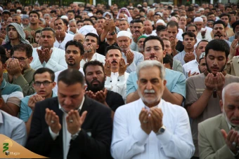 نماز عید قربان در کربلای معلی 15