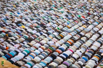 نماز عید قربان در کربلای معلی 6