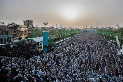 نماز عید قربان در کربلای معلی 9